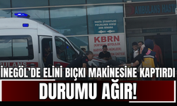 İnegöl’de İş Kazası: Elini Bıçkı Makinesine Kaptırdı, Durumu Ağır