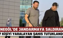 İnegöl’de Jandarmaya Saldıran  ve 7 Kişiyi Yaralayan Şahıs Tutuklandı