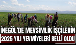 İnegöl’de Mevsimlik İşçilerin 2025 Yılı Yevmiyeleri Belli Oldu!