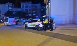 İnegöl'de  otobüs ile motosiklet çarpıştı!