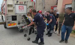 İnegöl’de Talaş Emici Makineye Sıkışan İşçi Kurtarıldı