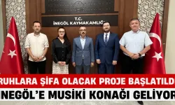 İnegöl’e Musiki Konağı Geliyor: Ruhlara Şifa Olacak Proje Başlatıldı
