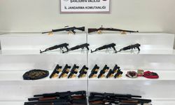 Jandarma nereye baktıysa silah çıktı!