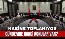 Erdoğan Başkanlığında Kabine Toplanıyor