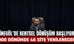 İnegöl'de Kentsel Dönüşüm Başlıyor: 900 Dönümde 46 Site Yenilenecek