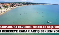 Marmara’da Kavurucu Sıcaklar Başlıyor: 9 Dereceye Kadar Artış Bekleniyor