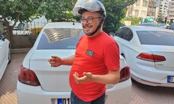 Otomobil sürücüsüne ‘kask' cezası şoku
