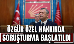 Özgür Özel hakkında soruşturma başlatıldı