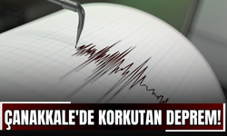SON DAKİKA| Çanakkale'de Korkutan Deprem!