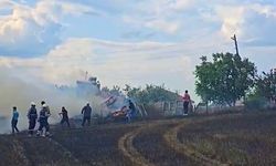 Tarlayı ateşe verdi, polis izini 96 saatte buldu