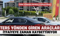Ters Yönden Giren Araçlar İtfaiyeye Zaman Kaybettiriyor