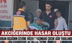 İnegöl’de Kurban Bıçağının Üzerine Düşen 7 Yaşındaki Çocuk Ağır Yaralandı