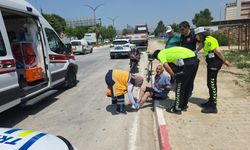 İnegöl'de Motosiklet Yayaya Çarptı: 2 Yaralı
