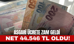 Asgari Ücrete Zam Geldi! Net 44.546 TL!