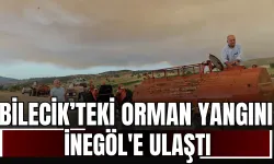 Bilecik’teki Orman Yangını İnegöl'e Ulaştı