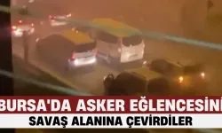 Bursa’da Asker Uğurlama Konvoyunda Havaya Ateş Açtılar