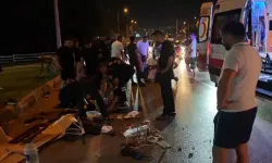 Bursa’da otomobil elektrikli motosiklete çarptı