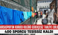 Bursaspor'un Kurucu Kulübü Gerekçesiz Tahliye Edildi! 400 Sporcu Tesissiz Kaldı