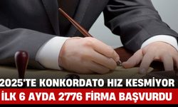 2025'te Konkordato Hız Kesmiyor! İlk 6 Ayda 2776 Firma Başvurdu