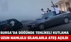 Bursa’da Düğünde Tehlikeli Kutlama: Uzun Namlulu Silahlarla Ateş Açıldı