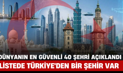 Dünyanın En Güvenli 40 Şehri Açıklandı! Listede Türkiye'den Bir Şehir Var