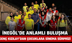 İnegöl’de Anlamlı Buluşma: Genç Kızılay’dan Çocuklara Sinema Sürprizi