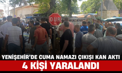 Yenişehir’de Cuma Namazı Çıkışı Kan Aktı: 4 Kişi Yaralandı