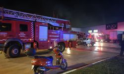 İnegöl OSB'de tekstil fabrikasında yangın