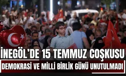 İnegöl’de 15 Temmuz Coşkusu: Demokrasi ve Milli Birlik Günü Unutulmadı!