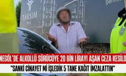 İnegöl’de Alkollü Sürücüye 20 Bin Lirayı Aşan Ceza Kesildi