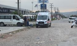 İnegöl'de Tek Taralı Motosiklet Kazası