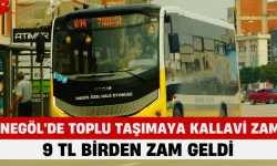 İnegöl'de Toplu Taşımaya Kallavi Zam! 9 TL Birden Zam Geldi...