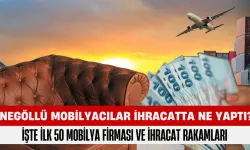İnegöllü Mobilyacılar İhracatta Ne Yaptı? İşte İlk 50 Mobilya Firması ve İhracat Rakamları