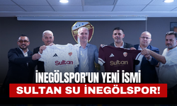 İnegölspor'un Yeni İsmi: Sultan Su İnegölspor!