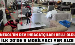 İnegöl’ün Dev İhracatçıları Belli Oldu! İlk 20'de 9 Mobilyacı Yer Aldı...