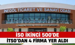 İnegöl’ün Gururu 4 Firma Türkiye’nin En Büyük İkinci 500 Sanayi Kuruluşları Arasında Yer Aldı