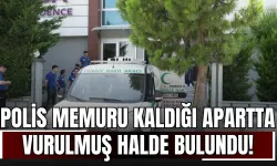 Polis memuru kaldığı apartta vurulmuş halde bulundu!