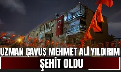 Uzman Çavuş Mehmet Ali Yıldırım Şehit Oldu