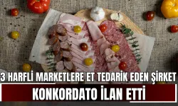 3 Harfli Marketlere Et Tedarik Eden Şirket Konkordato İlan Etti: Mahkemeden 3 Ay Mühlet