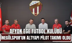 Afyon Ege Futbol Kulübü, İnegölspor’un Altyapı Pilot Takımı Oldu