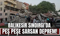 Balıkesir Sındırgı’da Peş Peşe Sarsan Deprem!
