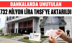 Bankalarda Unutulan 732 Milyon Lira TMSF'ye Aktarıldı
