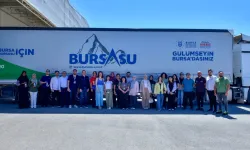 Bursa’da Gençler Su Fabrikasında Üretim Sürecini Yerinde Gördü