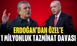 Erdoğan’dan Özgür Özel’e 1 Milyon TL’lik Tazminat Davası