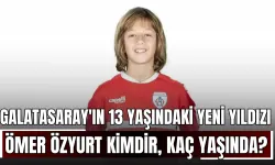Galatasaray'ın 13 yaşındaki yeni yıldızı Ömer Özyurt kimdir, kaç yaşında?