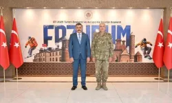 Akyıldız Paşa Göreve Başladı, İlk Ziyaretini Vali Çiftçi’ye Yaptı