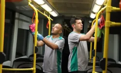 Bursa Büyükşehir’den Toplu Taşımada Hijyen Seferberliği