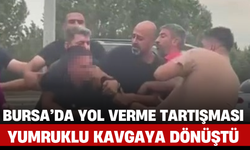 Bursa’da Yol Verme Tartışması Yumruklu Kavgaya Dönüştü: O Anlar Kamerada