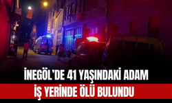 İnegöl’de 41 Yaşındaki Adam İş Yerinde Ölü Bulundu