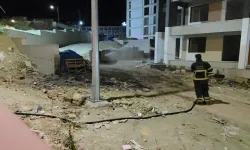 İnegöl’de Bekçi Çöpleri Yaktı, Mahalle Duman Altında Kaldı